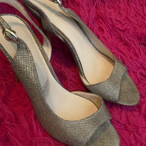 Nine West Gold Heels